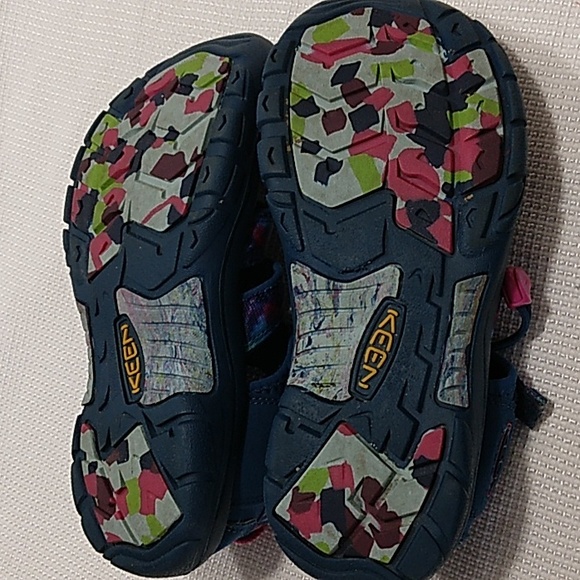 Keen Newport Blue Tie Dye Drawstring Waterproof Sandal Women's Size 5 - Picture 10 of 11